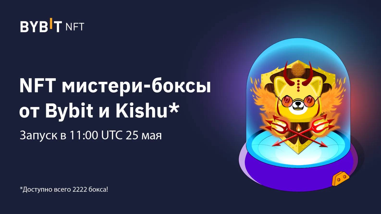 Станьте героем с NFT из новой коллекции мистери-боксов от Bybit и Kishu ...